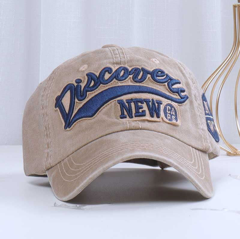 CASQUETTE "DISCOVERY" - Shyrz - streetwear - y2k - casual - vanilla 