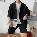 ENSEMBLE HOMME ÉTÉ - Shyrz - streetwear - y2k - casual - vanilla 