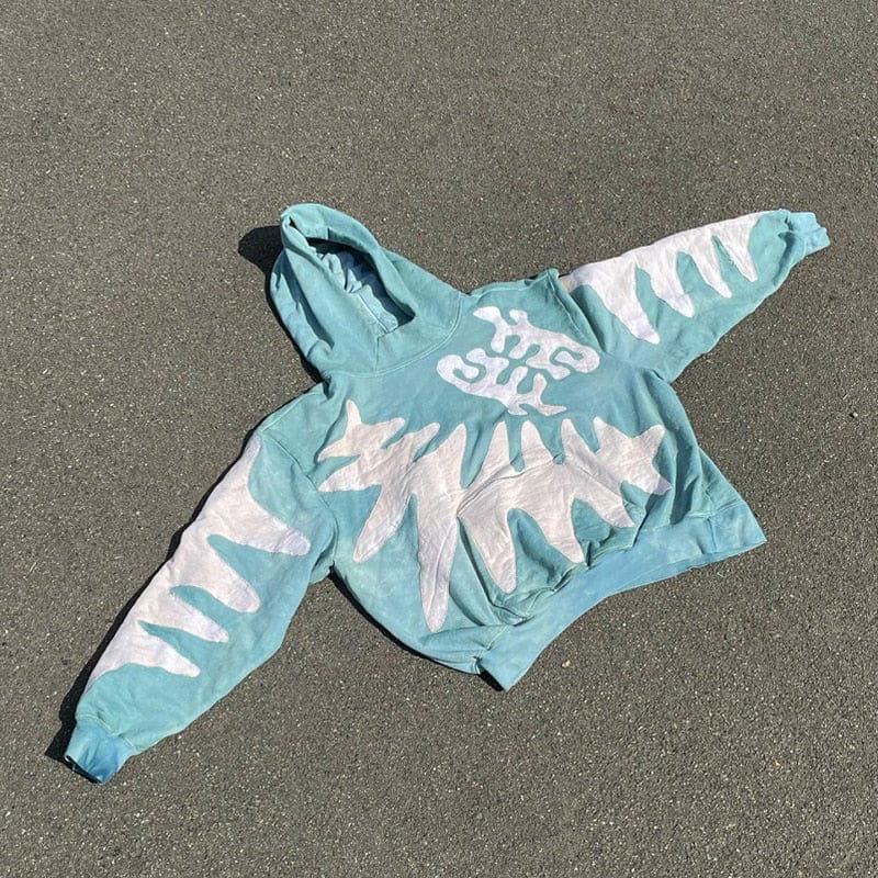 HOODIE "CLOUD" - Shyrz - streetwear - y2k - casual - vanilla 