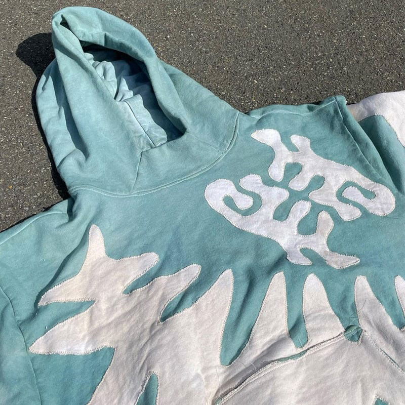 HOODIE "CLOUD" - Shyrz - streetwear - y2k - casual - vanilla 