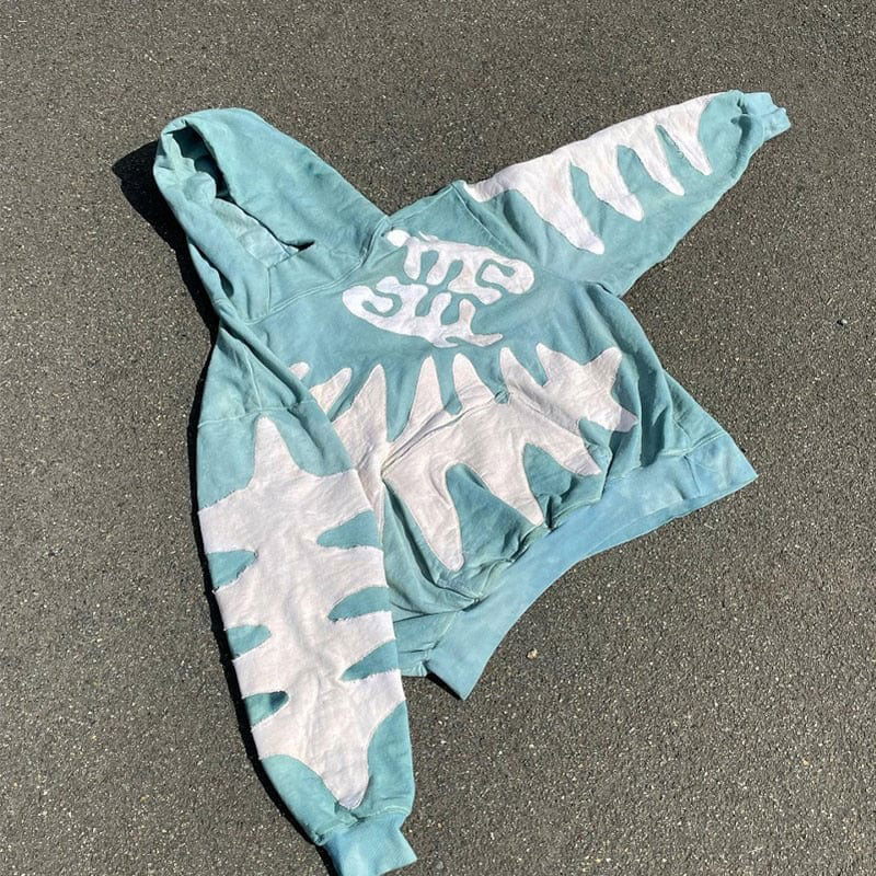 HOODIE "CLOUD" - Shyrz - streetwear - y2k - casual - vanilla 