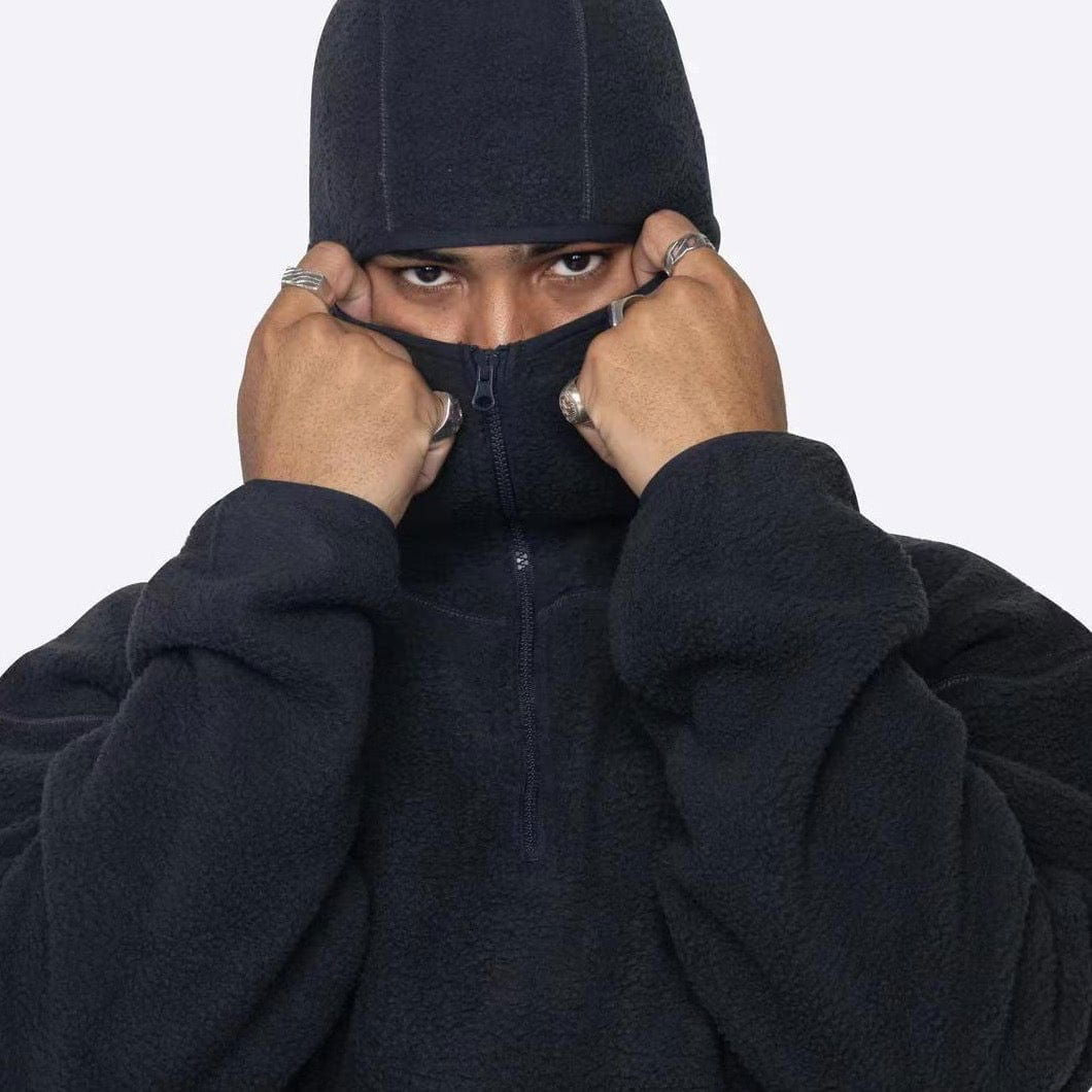HOODIE "SPYMEN" - Shyrz - streetwear - y2k - casual - vanilla 