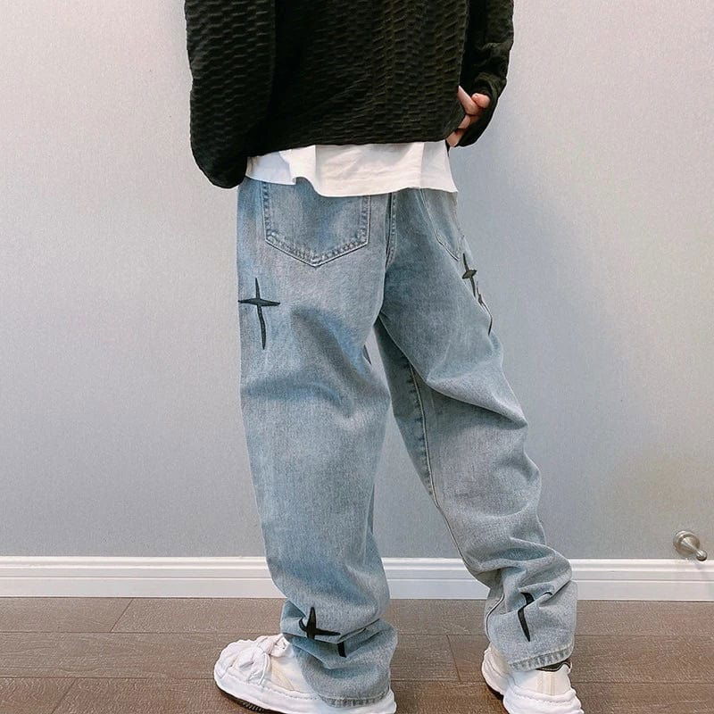 JEAN  "URBAN VIBES " - Shyrz - streetwear - y2k - casual - vanilla 