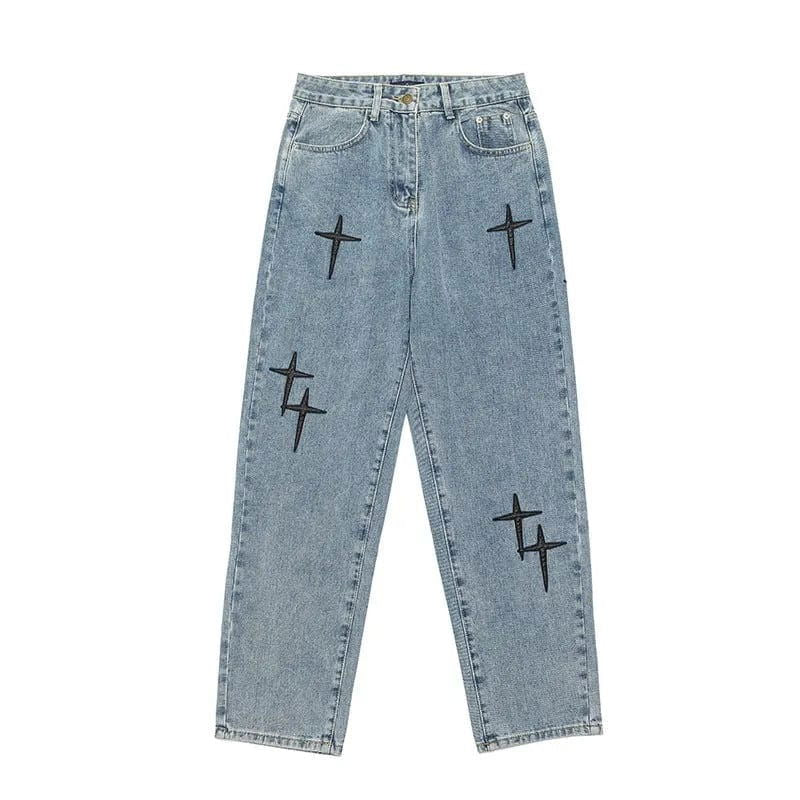 JEAN  "URBAN VIBES " - Shyrz - streetwear - y2k - casual - vanilla 