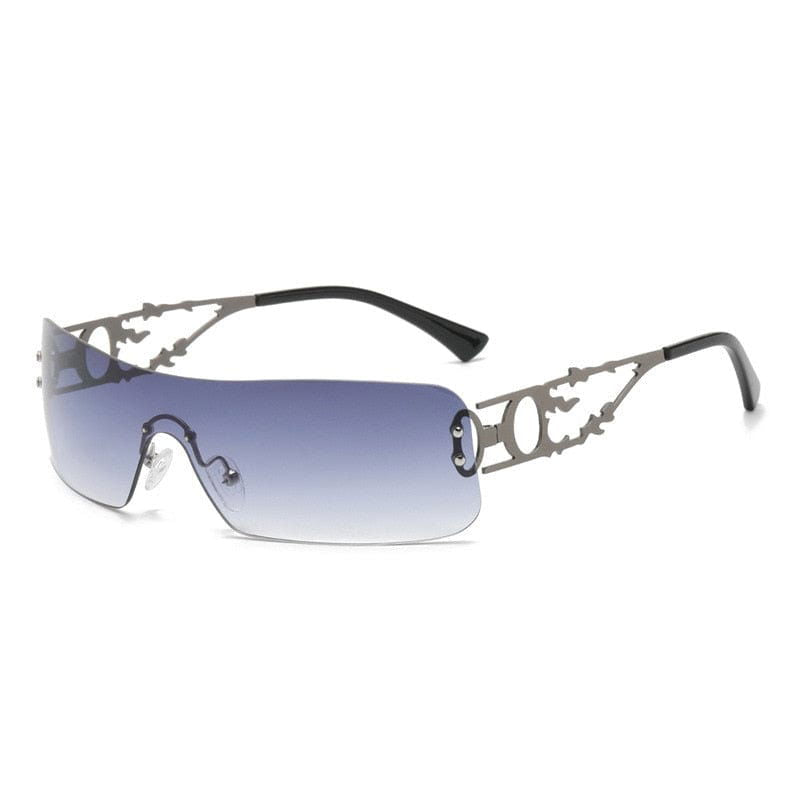 LUNETTE DE SOLEIL "EMMI" - Shyrz - streetwear - y2k - casual - vanilla 