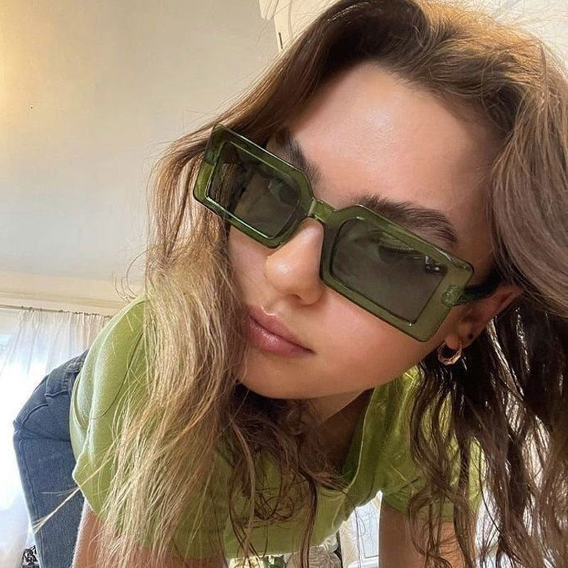 LUNETTE DE SOLEIL "MANSA" - Shyrz - streetwear - y2k - casual - vanilla 