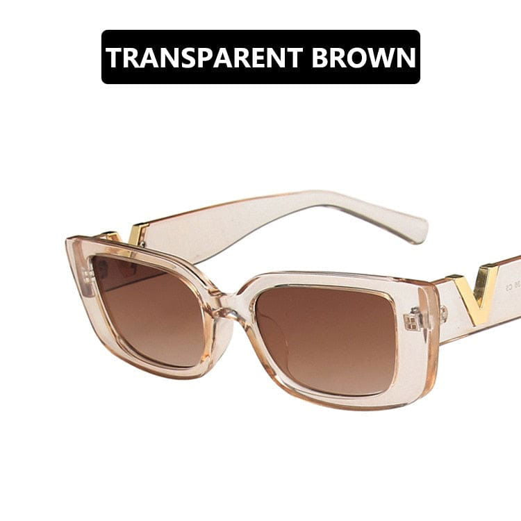 LUNETTE DE SOLEIL "V'S" - Shyrz - streetwear - y2k - casual - vanilla 