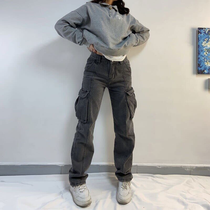 PANT "EMO" - Shyrz - streetwear - y2k - casual - vanilla 