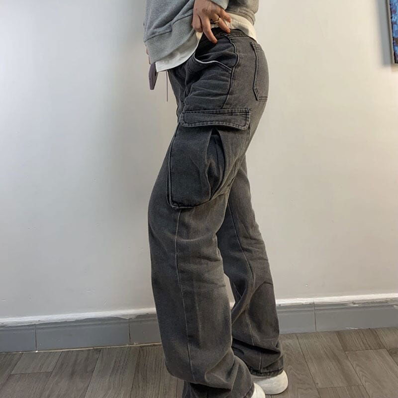 PANT "EMO" - Shyrz - streetwear - y2k - casual - vanilla 