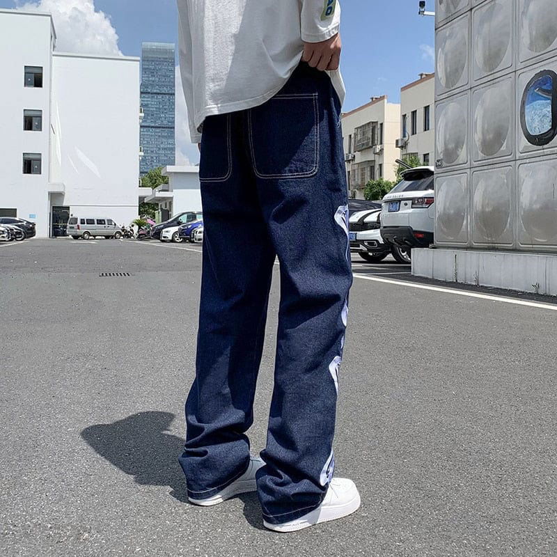 PANT "SKELETON" - Shyrz - streetwear - y2k - casual - vanilla 