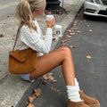 PULL AMENA - Shyrz - streetwear - y2k - casual - vanilla 