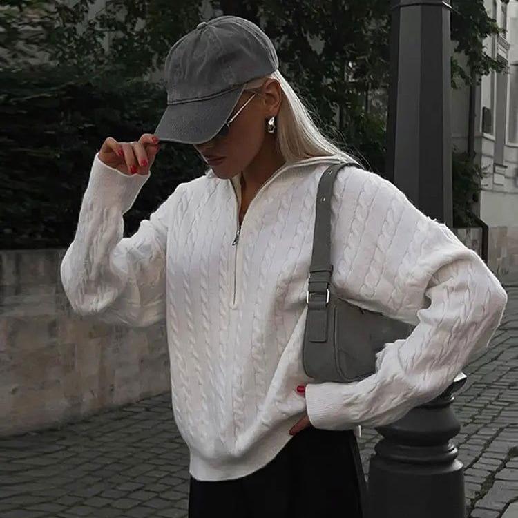 PULL ANDY - Shyrz - streetwear - y2k - casual - vanilla 