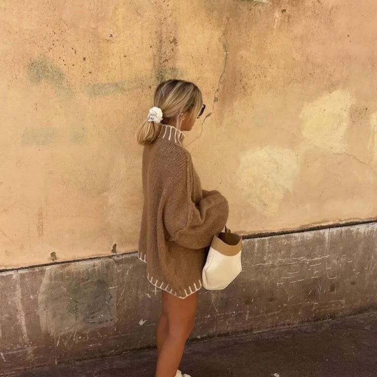 PULL SOLLA - Shyrz - streetwear - y2k - casual - vanilla 