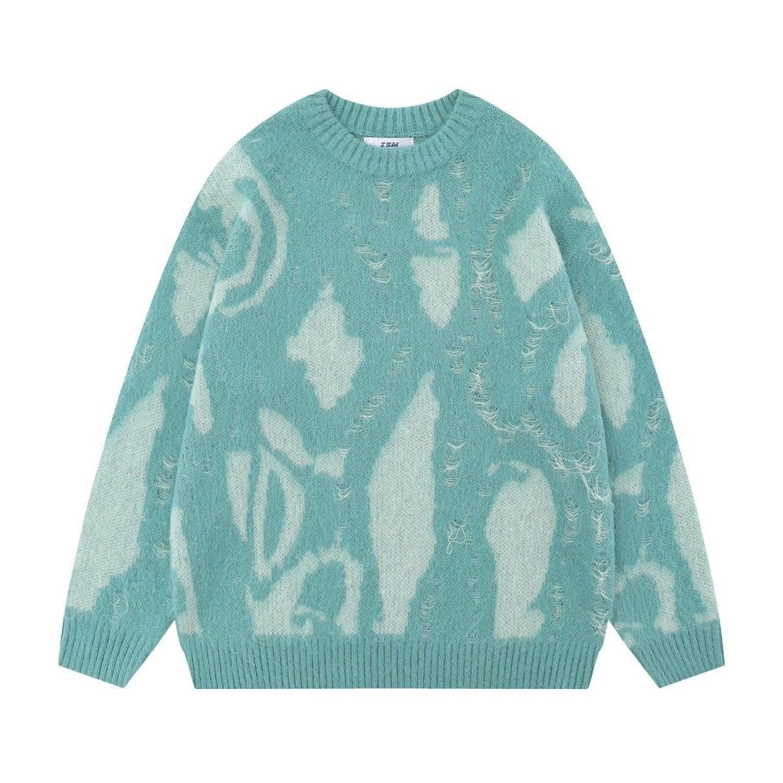 SWEAT "OCEAN" - Shyrz - streetwear - y2k - casual - vanilla 