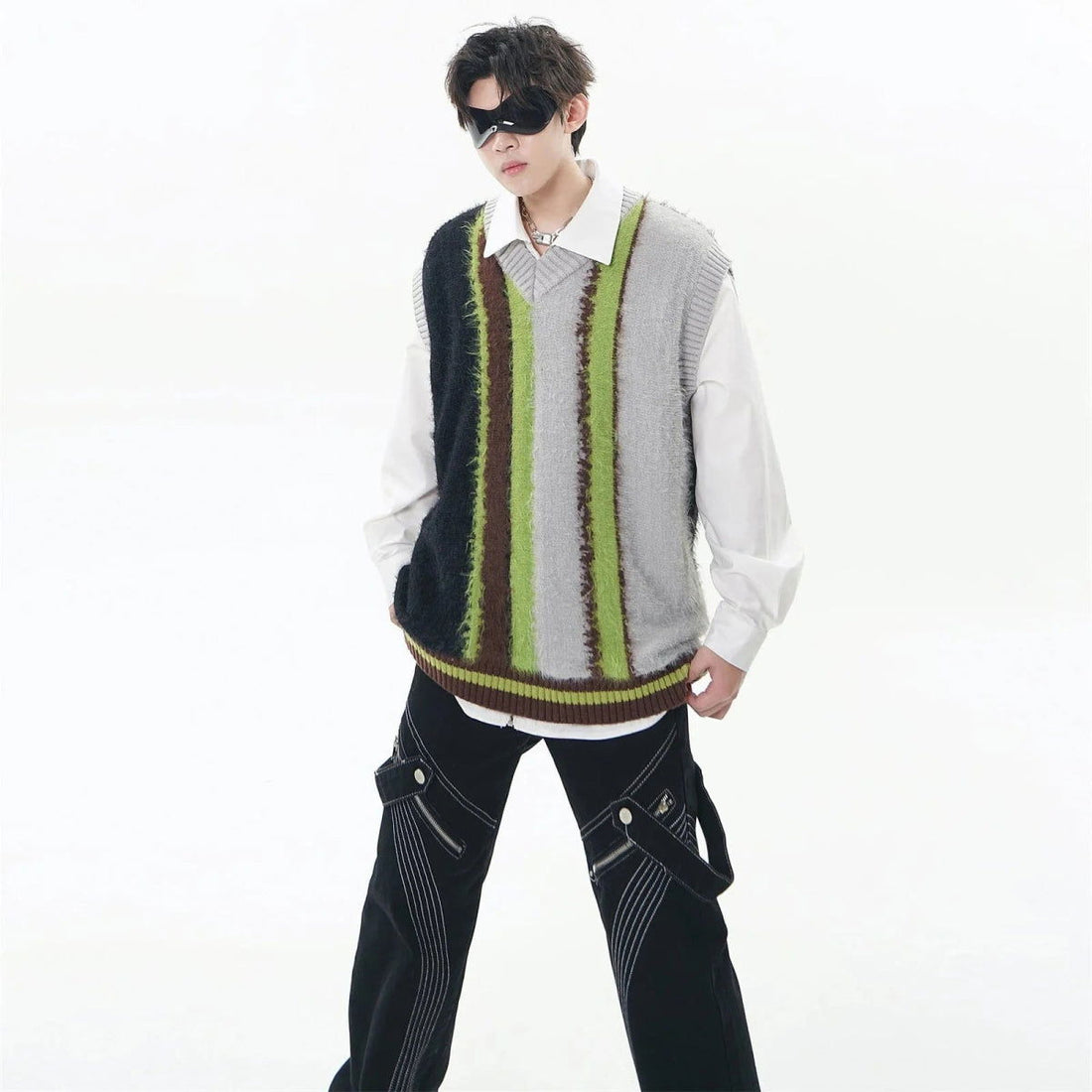 SWEAT RETRO "MANES" - Shyrz - streetwear - y2k - casual - vanilla 
