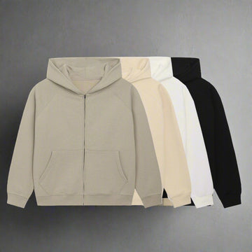 SWEAT ZIP "ORIGINAL" - Shyrz - streetwear - y2k - casual - vanilla 