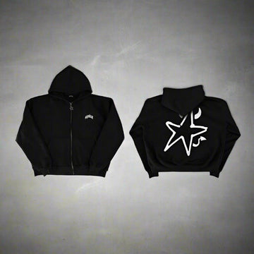 SWEAT ZIP "SYNICAL" - Shyrz - streetwear - y2k - casual - vanilla 