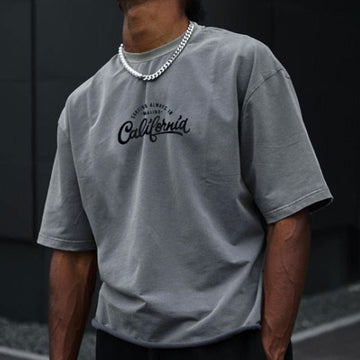 T-SHIRT "CALIFORNIA" - Shyrz - streetwear - y2k - casual - vanilla 